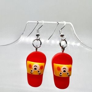 Flip Flop Earrings - Summer Earrings - Slides Earrings - Shoe Earrings - Summer